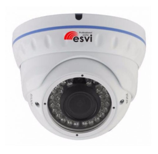 IP видеокамера ESVI EVC-DNT-S20-P/A/C, f=2.8-12мм, 2.0Мп, POE, микро SD, аудио вход
