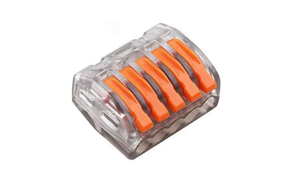 Соединитель клеммный RIPO PCT-215/A (аналог 222-415) 5 контактов(упк.5шт.)